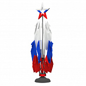 Флаговая конструкция со звездой (арт. ПА-05), фото